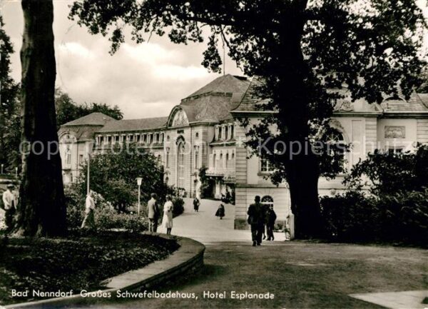 Bad Nenndorf Großes Schwefelbadehaus Hotel Esplanade