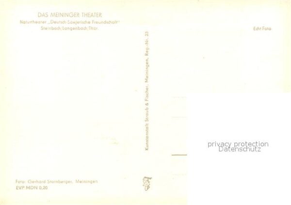 Langenbach Thueringen Meininger Theater – Bild 2