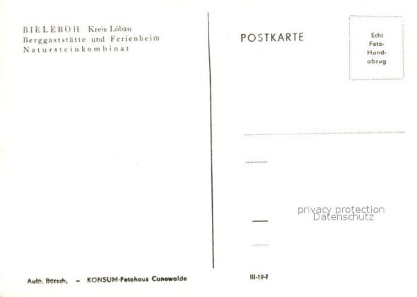 Bieleboh Berggaststätte Ferienheim Natursteinkom – Bild 2