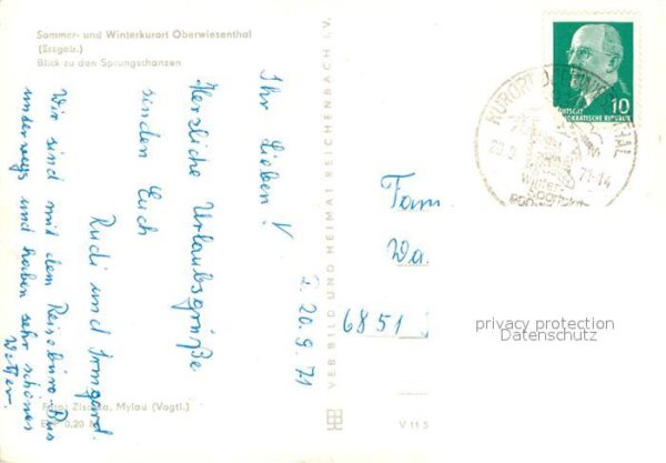 Oberwiesenthal Erzgebirge Sprungschanzen – Bild 2