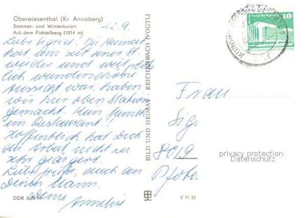 Oberwiesenthal Erzgebirge Fichtelberg – Bild 2