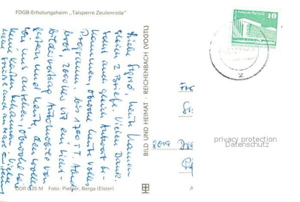 Zeulenroda-Triebes FDGB Erholungsheim Talsperre – Bild 2