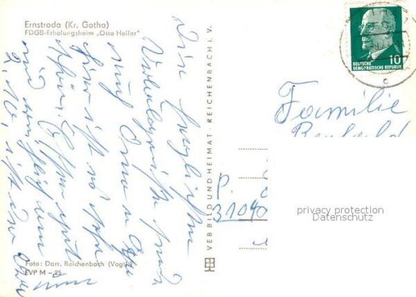 Ernstroda FDGB Erholungsheim Otto Heiler – Bild 2