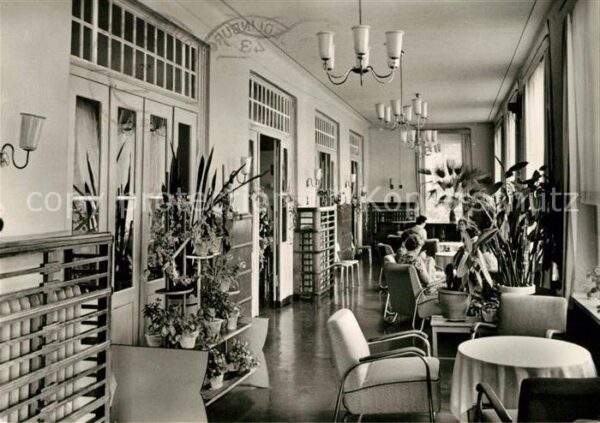 Friedrichsbrunn Harz Sanatorium Ernst Thälmann Veranda