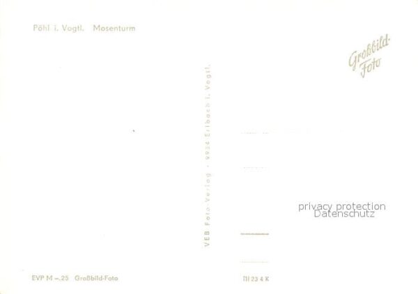Poehl Vogtland Mosenturm – Bild 2