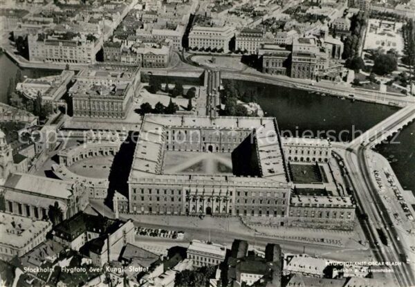Stockholm Fliegeraufnahme
