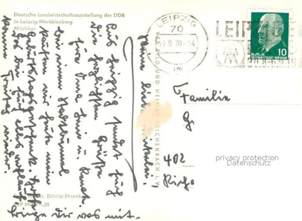 Markkleeberg Deutsche Landschaftsausstellung DDR Mil – Bild 2
