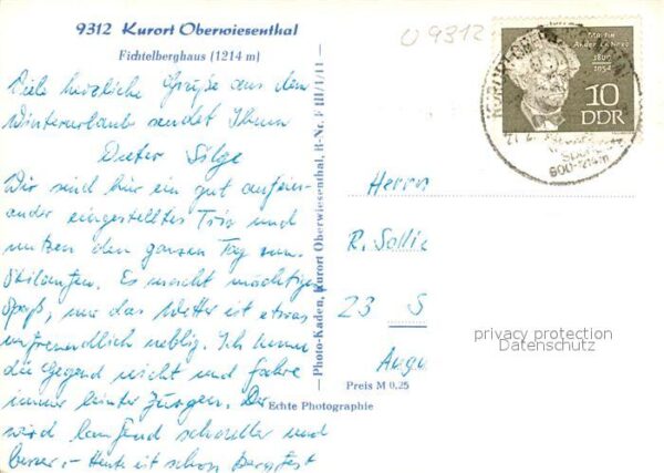 Oberwiesenthal Erzgebirge Fichtelberghaus – Bild 2