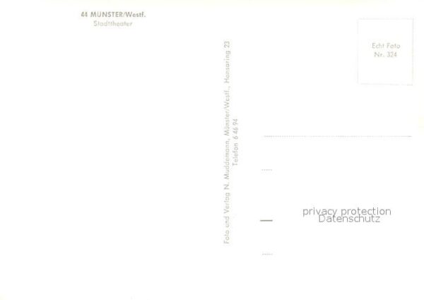 Muenster Westfalen Stadttheater – Bild 2