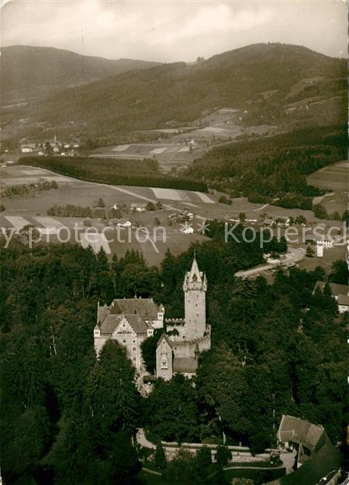 Deggendorf Donau Fliegeraufnahme Schloss Egg