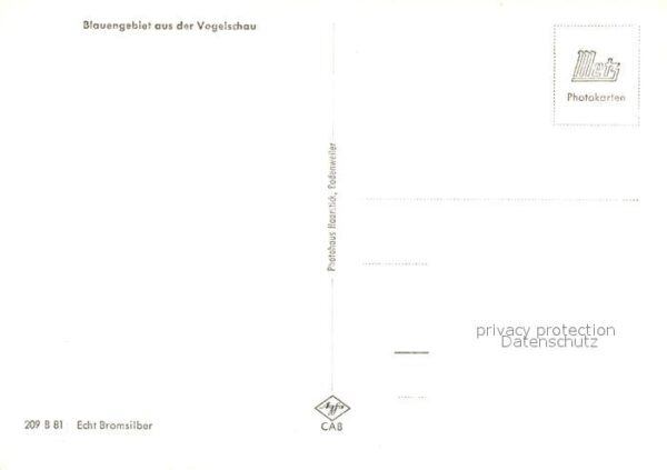 Hochblauen Panoramakarte Fliegeraufnahme – Bild 2