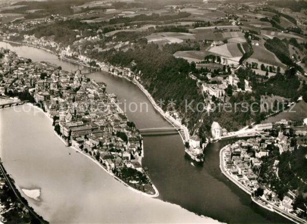 Passau Fliegeraufnahme