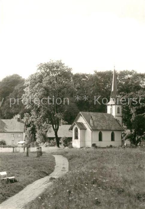 Elend Harz Kleinste Holzkirche DDR
