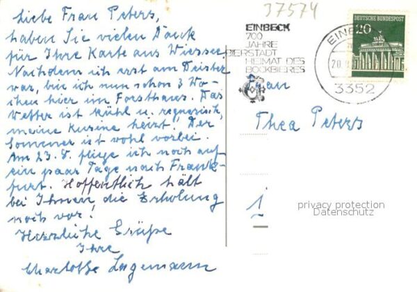 Einbeck Niedersachsen Marktplatz Rathaus Schwimmbad – Bild 2