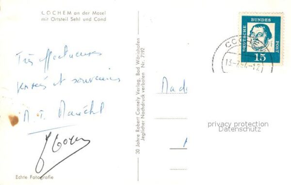 Cochem Mosel Sehl Cond – Bild 2