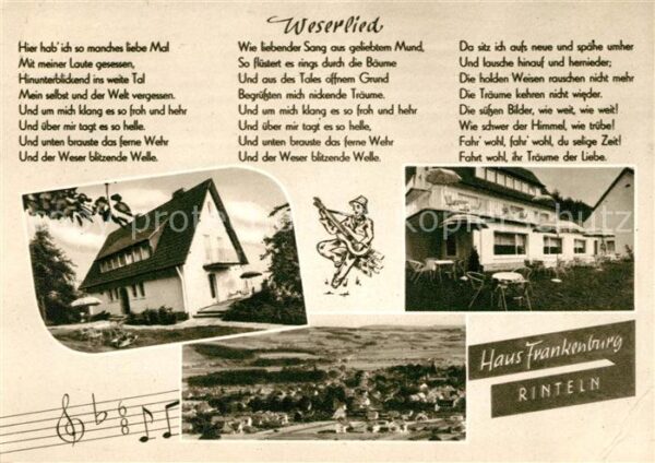 Rinteln Haus Frankenberg Weserlied