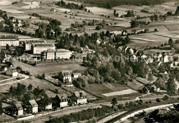 Breitenbrunn Erzgebirge Fliegeraufnahme