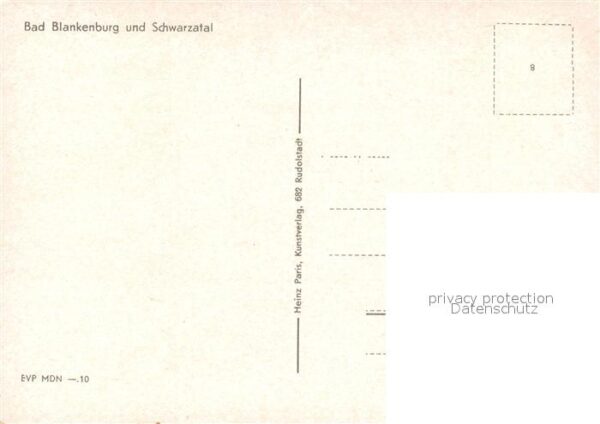 Bad Blankenburg Schwarzatal Panorama – Bild 2