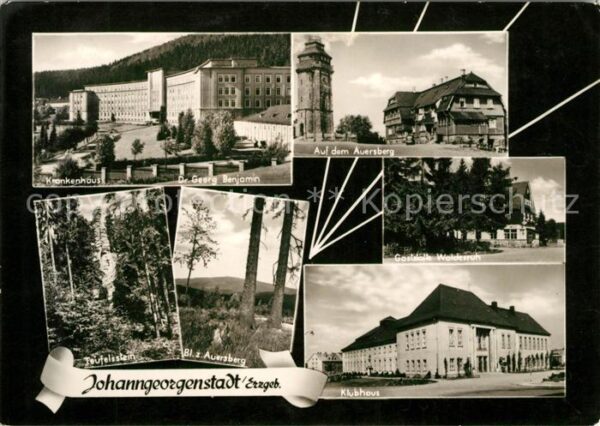 Johanngeorgenstadt Krankenhaus Georg Benjamin Auersberg Te