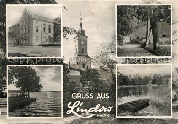 Lindow Mark Kulturhaus Kloster Gudelack See Wutzsee