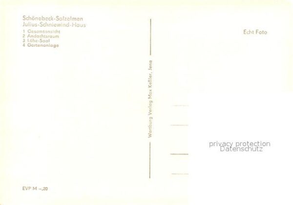 Schoenebeck Salzelmen Julius Schniewind Haus Andachtsraum Löh – Bild 2