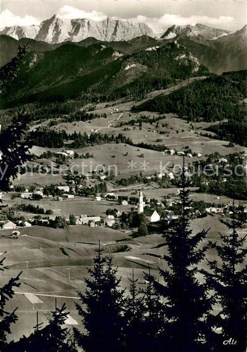 Pfronten Fliegeraufnahme Falkenstein Zugspitze M