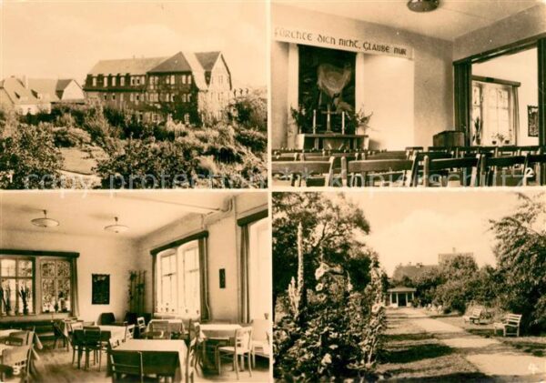 Schoenebeck Salzelmen Andachtsraum Löhe Saal Gartenanlage