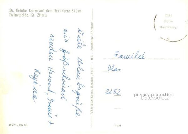 Hainewalde Heinke Turm Breiteberg – Bild 2