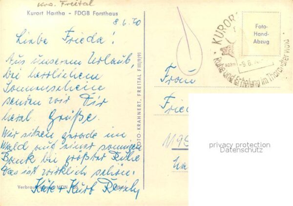 Hartha Tharandt FDGB Forsthaus – Bild 2