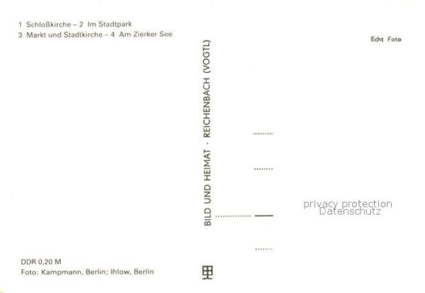 Neustrelitz Schlosskirche Stadtpark Markt Stadtkirc – Bild 2