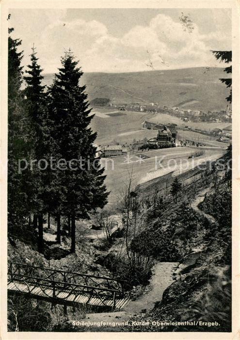 Oberwiesenthal Erzgebirge Schönjungferngrund