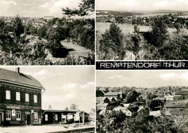 Remptendorf Panoramen Bahnhof