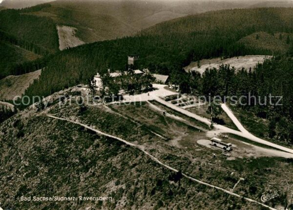 Sachsa Harz Bad Hotel Ravensberg Fliegeraufnahme