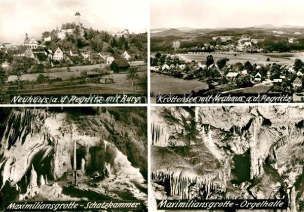 Neuhaus Pegnitz Panorama Maximiliansgrotte Krottensee