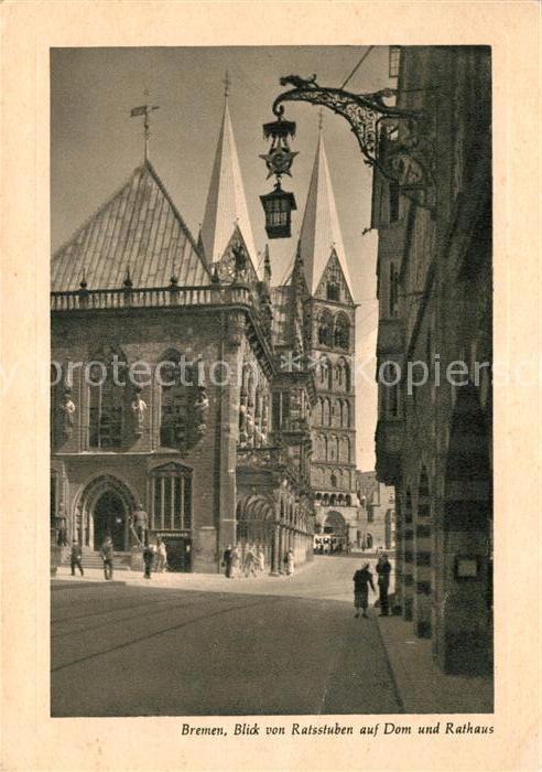 Bremen Rathaus Ratsstuben Dom