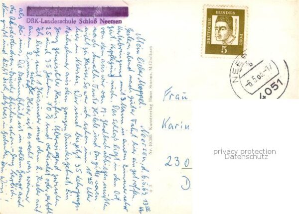 Neersen Niederrhein Schloss – Bild 2