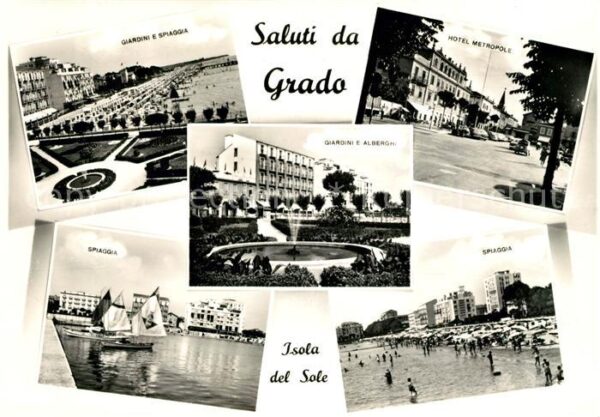 Grado Gorizia Strand Park Htel Metropole
