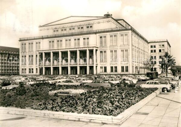 Leipzig Opernhaus am Karl-Marx-Platz