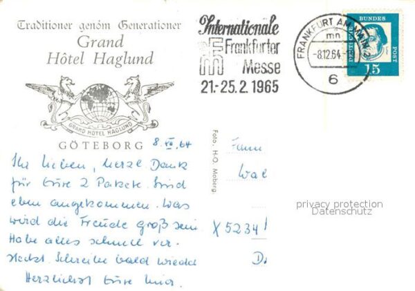 Goeteborg Grand-Hotel-Hagnlund Feste – Bild 2