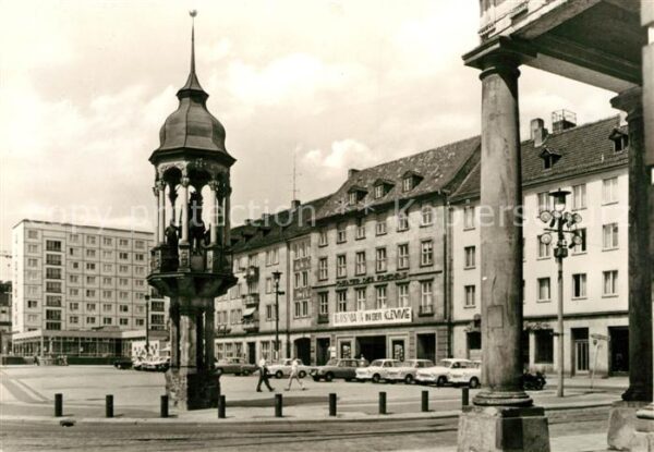Magdeburg Blickvom Rathaus zum Magdeburger Reiter