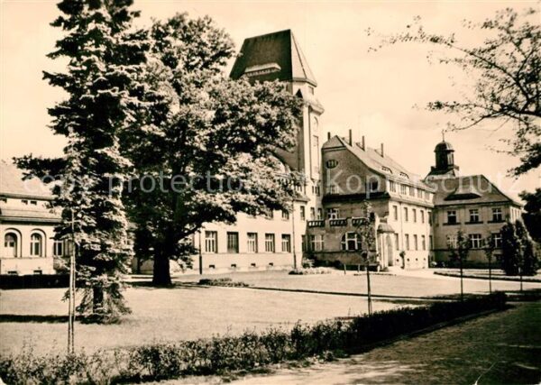 Arnsdorf Dresden Verwaltungsgebäude des Bezirkskrankenha