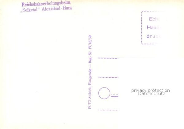 Alexisbad Harz Reichsbahnerholungsheim Selketal – Bild 2