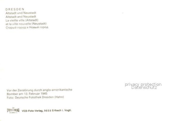 Dresden Fliegeraufnahme Altstadt und Neustadt E – Bild 2