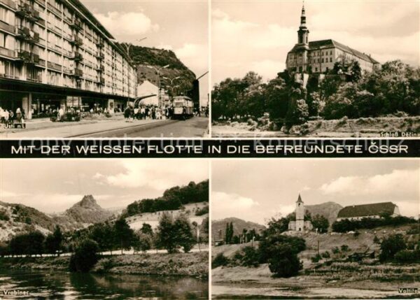 Usti nad Labem Schloß Decin Vrobiner Valtire