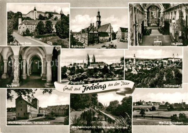 Freising Oberbayern Dom Weihenstephan Krypta Botanischer-Ga