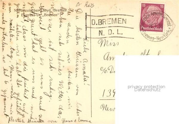 Bremen Bootsdeck bei Nache Bremen-Express – Bild 2