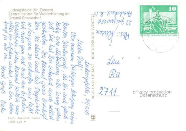 Ludwigsfelde Zentralinstitut für Weiterbildung im Or – Bild 2