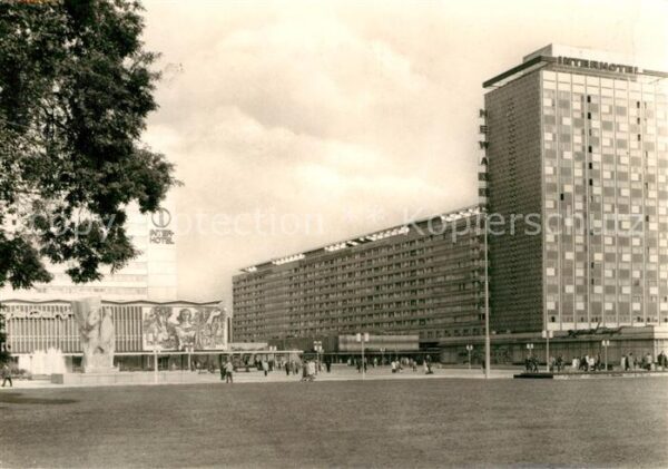 Dresden Prager Strasse Lenin-Denkmal Vertragsho