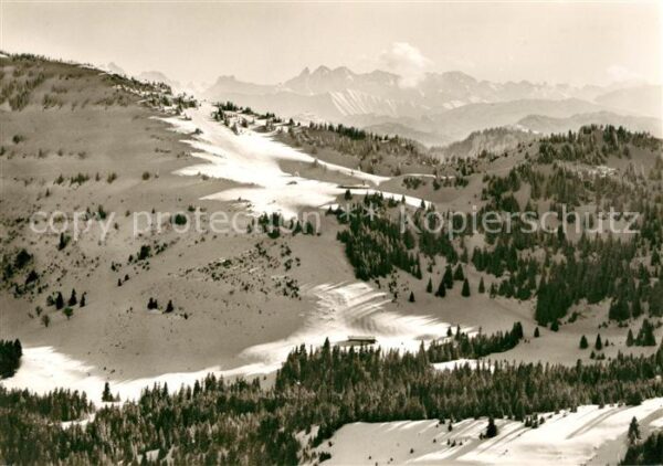 Steibis Oberstaufen Fliegeraufnahme Berggasthau