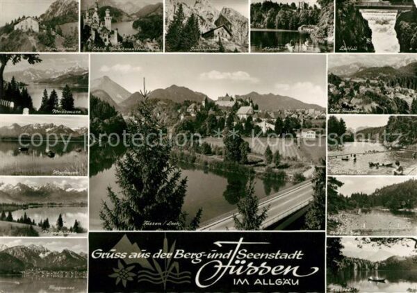 Fuessen Allgaeu Tegelberghaus Schloss-Neuschwanstein Sä